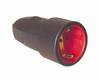 Pistikupesa N&L, must kummist, 16A 240V, IP44