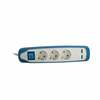 Pikendusjuhe Electraline 62154 Multisocket 3p+2xUSB, 2 m