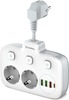 Pistikupesa ColorWay Power Socket CW-CHE24PDW