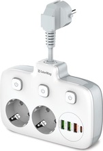 Pistikupesa ColorWay Power Socket CW-CHE24PDW