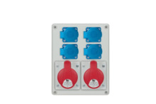 Topelt pistikupesa Pawbol R-BOX 240, IP44