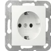 Pistikupesa Gira System 55, valge