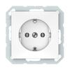 Pistikupesa Vilma QR1000 RP16-002-02, maandusega, valge