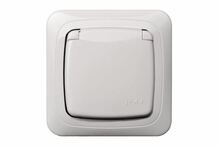 Pistikupesa Liregus Alfa IKL16-008-01, IP44, valge