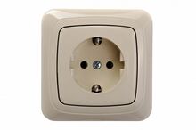 Pistikupesa Liregus Alfa IKL16-004-01 A/S, maandusega, beež