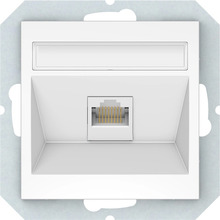 Arvutipesa Vilma QR1000 Klrj45-16E2-02, 1 x RJ45, valge