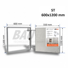 Ülevaatusluuk BAULUKE ST60x120