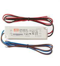 LED toiteplokk Mean Well LPV-20-12, 12V, 1.67A, 20W, IP67