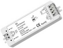 Püsipinge LED kontroller Skydance V1, 5-36V, 8A, Push-Dimm, 4096 taset