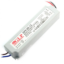 Toiteplokk GLP GPV-60-12, 12V, 5A, 60W, IP67