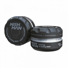 Juukseid tooniv kujundusvaha Nishman Coloring & Styling Wax, 100 ml