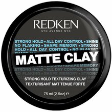 Juuksesavi Redken Matte Clay, tugev fikseerimine, 75 ml