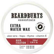 Juuksevaha Beardburys Essentials Extra Water Wax, tugev fikseerimine, 100 ml