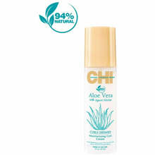 Niisutav kreem lokkis juustele CHI Aloe Vera Moisturizing Curl Cream, 147 ml