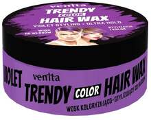 Juuksevärvivaha Venita Trendy Color Violet Styling, 75 ml