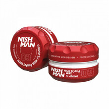 Juuksevaha Nishman Hair Styling Wax 03 Flaming, 100 ml