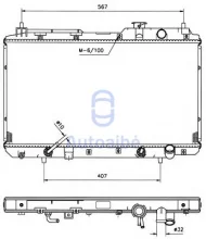Radiaator NRF 53507