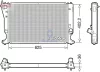 Radiaator, mootorijahutus Denso DRM50132