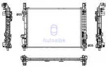 Radiaator NRF 53800