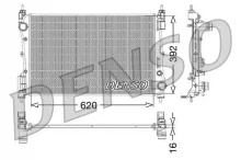 Radiaator, mootorijahutus Denso DRM09114