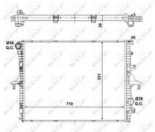 Radiaator NRF 53798