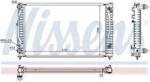 Radiaator Nissens 60499