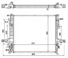 Radiaator, mootorijahutus NRF 58356