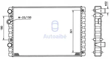 Radiaator, mootorijahutus NRF 509520