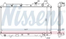 Radiaator, mootorijahutus Nissens 68101A
