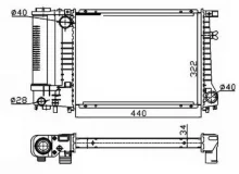 Radiaator NRF 53426A