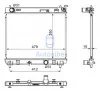 Radiaator NRF 53667