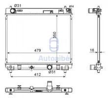 Radiaator NRF 53667