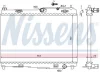 Radiaator, mootorijahutus Nissens 69235