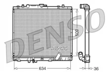 Radiaator, mootorijahutus Denso DRM45020