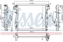 Radiaator, mootorijahutus Nissens 61037