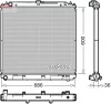 Radiaator Denso DRM46041