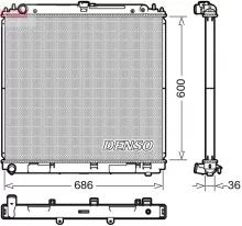 Radiaator Denso DRM46041