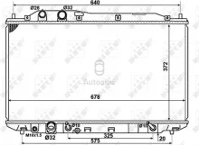 Radiaator, mootorijahutus NRF 58379