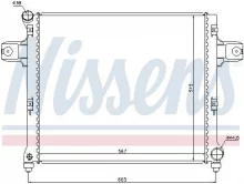 Radiaator, mootorijahutus Nissens 61022