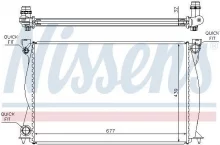 Radiaator Nissens 60231A