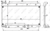 Radiaator, mootorijahutus NRF 53110