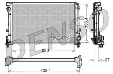 Radiaator Denso DRM09163