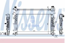 Radiaator Nissens 67156A