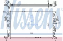 Radiaator, mootorijahutus Nissens 63009A