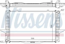 Radiaator, mootorijahutus Nissens 65536A