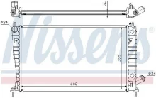 Radiaator, mootorijahutus Nissens 68000A