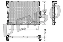 Radiaator, mootorijahutus Denso DRM05069