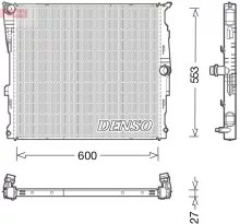 Radiaator Denso DRM05008