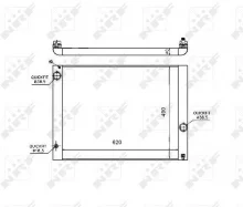 Radiaator NRF 53724