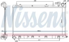 Radiaator, mootorijahutus Nissens 64122